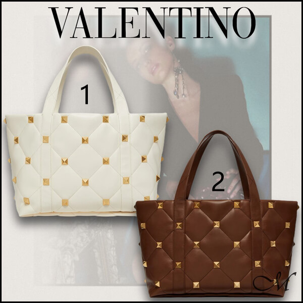 《VALENTINO》新作 ガラヴァーニ ローマンスタッズ トート VW0B0I91BSFW04